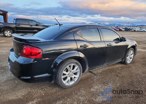 2013 Dodge Avenger R/T z USA, uszkodzony, nr VIN 1C3CDZBG3DN719093